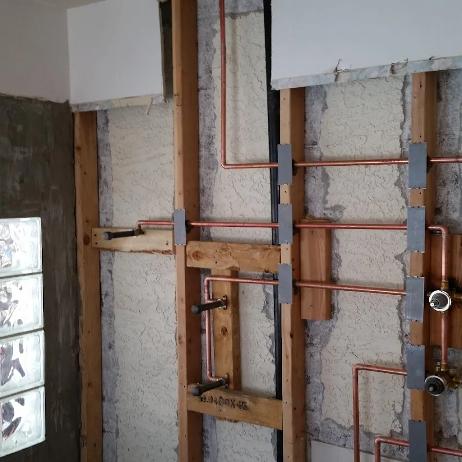 Copper pipe installation for Burst Pipe Repair in Brockport